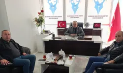 Mesut Demir ve İsrafil Avcı, OGC Genel Başkanı Aydın’ı ziyaret ettiler