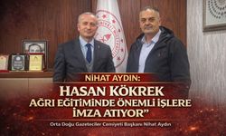 OGC Başkanı Aydın’dan Hasan Kökrek’e ziyaret