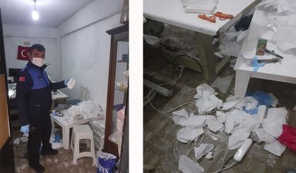 Kaçak Maske Üretimi Yapan İşyeri Mühürlendi