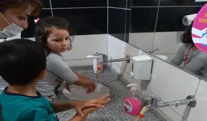 Yıldırım Belediyesinden Miniklere Hijyen Eğitimi