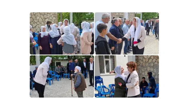 AK Parti Diyarbakır Milletvekili Adayı Suna Kepolu Ataman, hemşerileriyle bir araya geldi