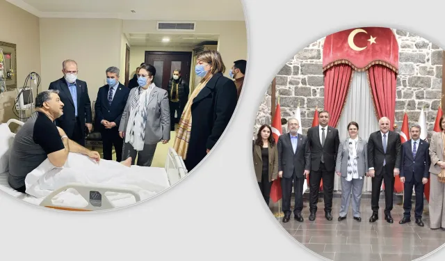 AK Parti Diyarbakır Milletvekili Ataman, Başkan Yanık ile ziyaretler gerçekleştirdi