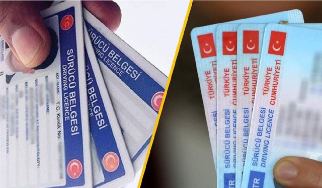 Eski tip sürücü belgesi yenilemede son tarih 31 Temmuz!