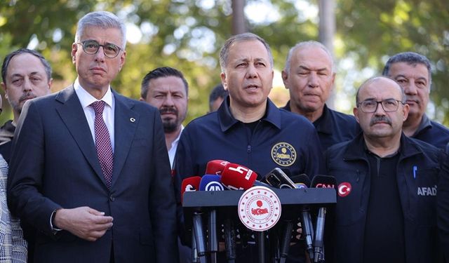 Ali Yerlikaya: “50 ekip hasar tespitine başladı”