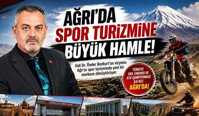 Nihat Aydın’ın Kaleminden... Ağrı’nın Röntgenini Çeken Vali: Önder Bozkurt ve Spor Turizmi Hamlesi