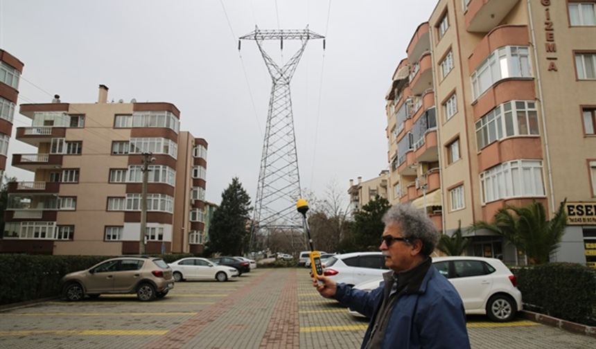 Bursa-Nilüfer'de Elektromanyetik kirlilik alarm veriyor