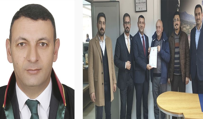 Ağrı Baro Başkanı Aydın:Ağrı yıllardır beklediği hakkına kavuşuyor!