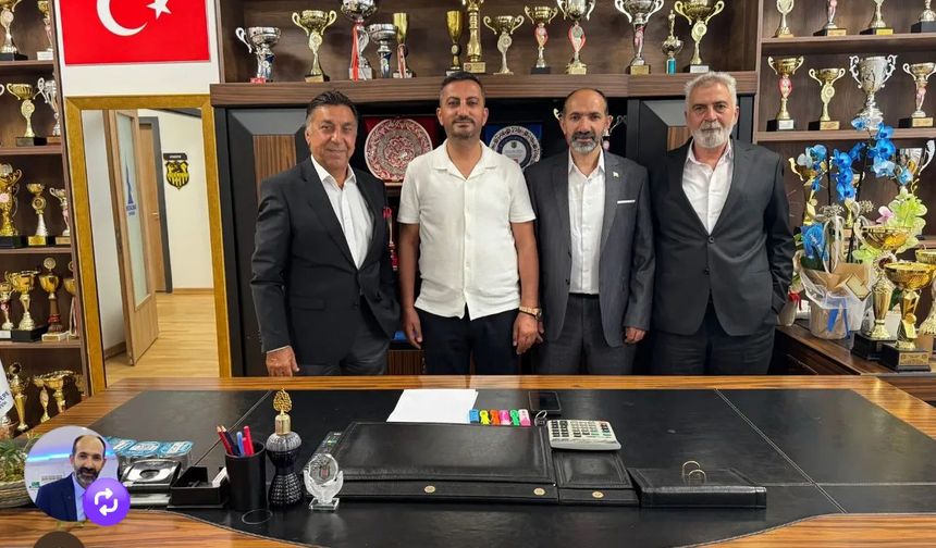 Ağrı ASKF’den, Sancaktepe Belediye Spor Kulübü’ne Ziyaret