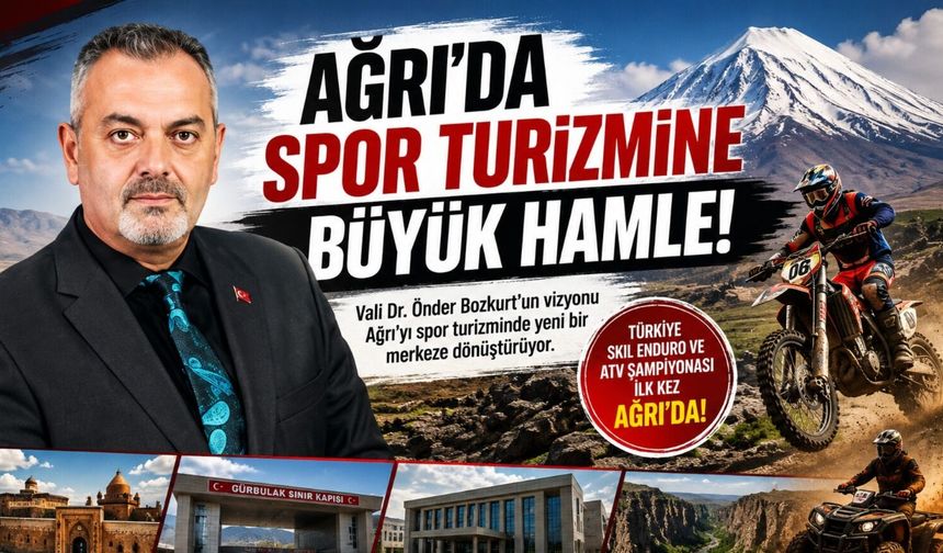 Nihat Aydın’ın Kaleminden... Ağrı’nın Röntgenini Çeken Vali: Önder Bozkurt ve Spor Turizmi Hamlesi